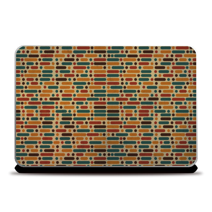 Laptop Skins, Dots and Dashes Laptop Skins