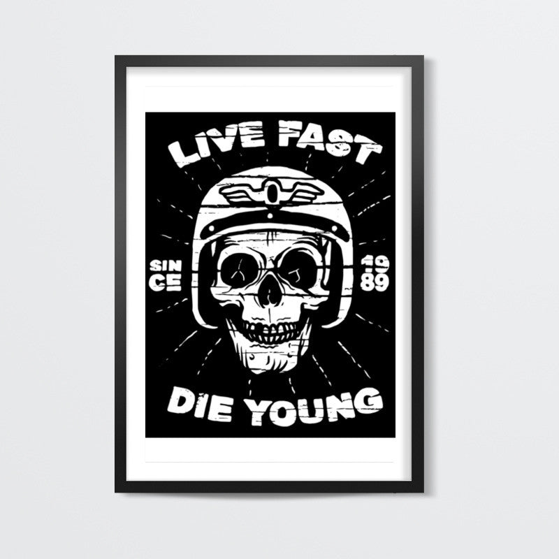 Live Fast 1 Wall Art