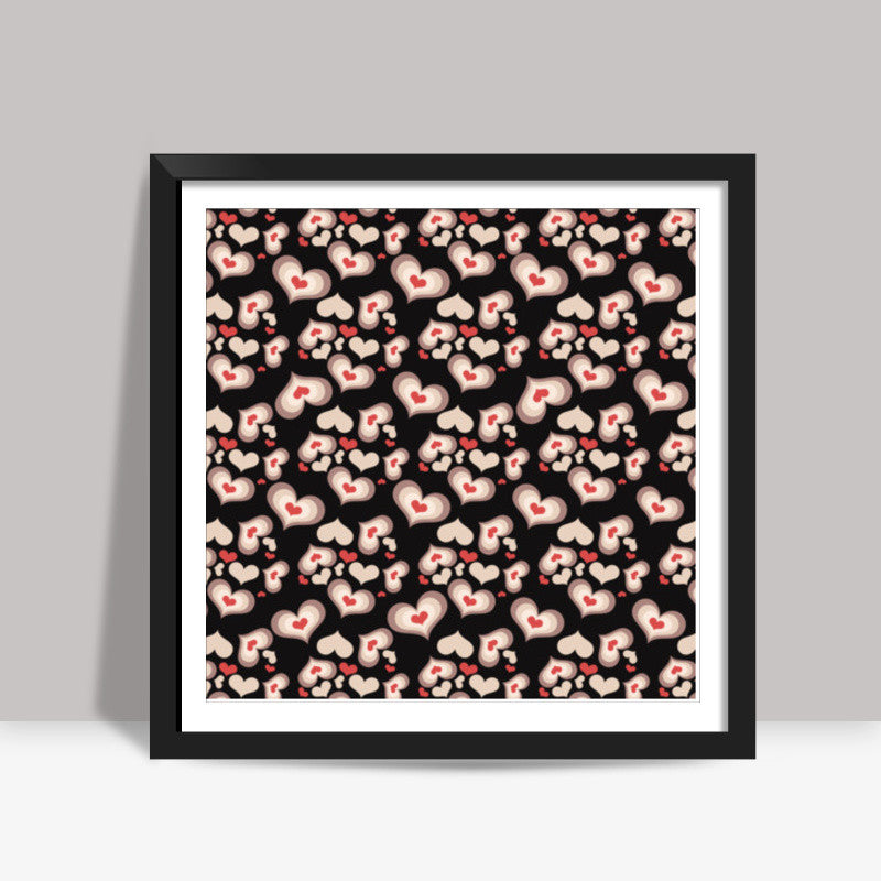 Heartbeats Square Art Prints