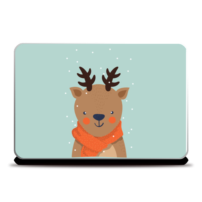 rein deer Laptop Skins