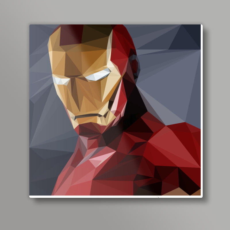 Iron Man Square Art Prints