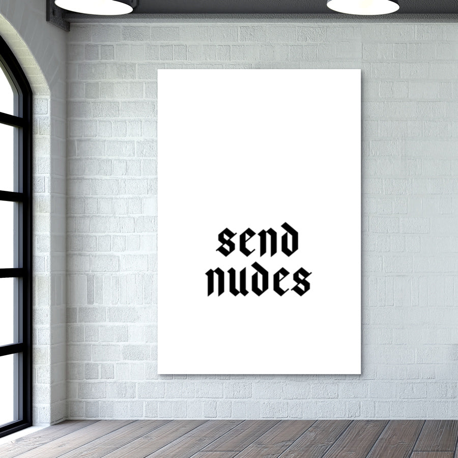Send Nudes 2 Wall Art