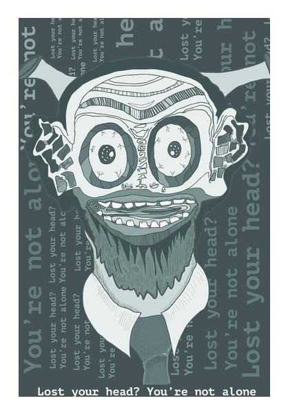 PosterGully Specials, Lost your head? Wall Art