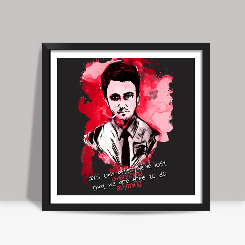 Fight Club Square Art Prints