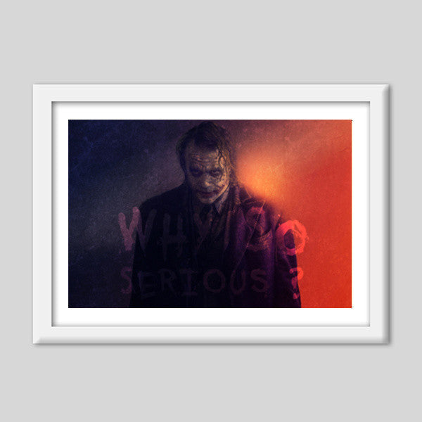 Joker | Why So Serious Premium Italian Wooden Frames