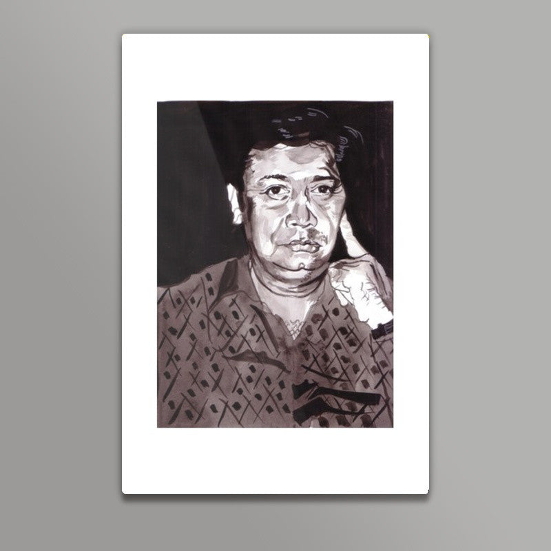 Smiles are all I have, says Deven Verma Wall Art