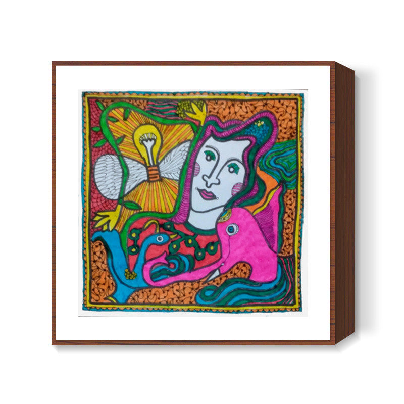 firefly5 Square Art Prints