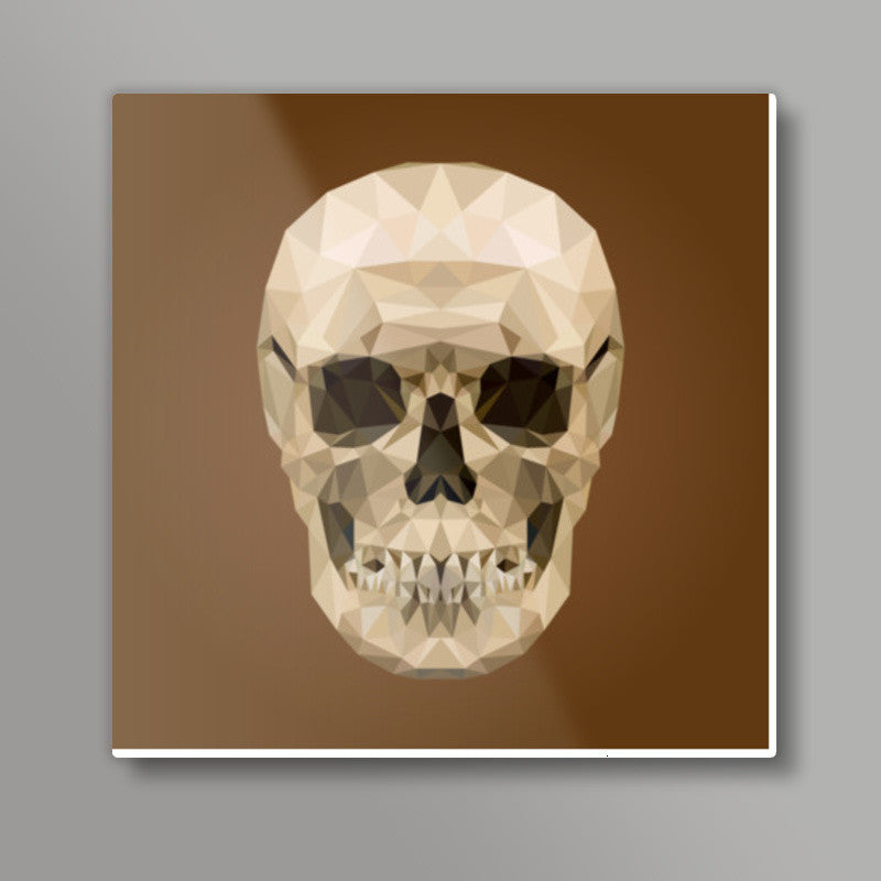 Skull Square Art Prints