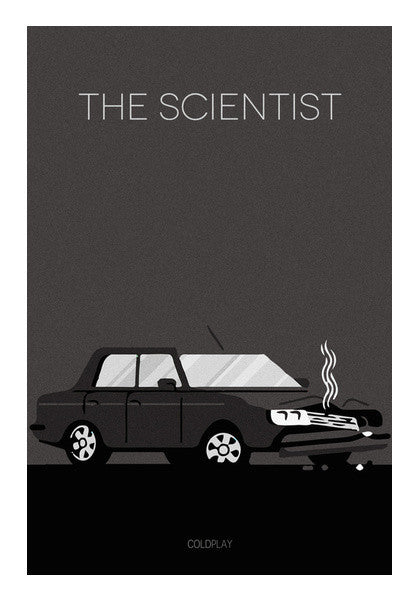 The Scientist Coldplay Poster Art PosterGully Specials