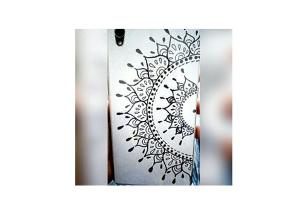 sony xperia z1 mandala case Wall Art