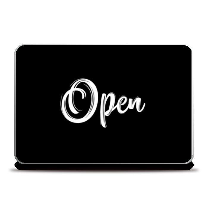 Open Laptop Skins