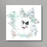 Why Dont You Smile? Square Art Prints