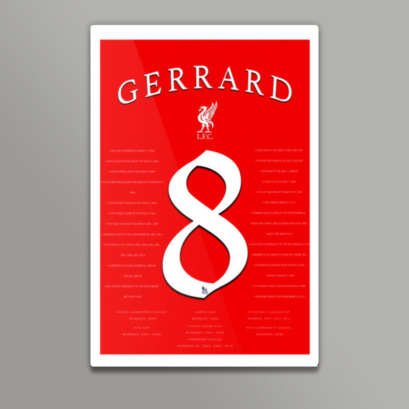 Gerrard #8 Achievements+YNWA Anthem Background, liverpool fc