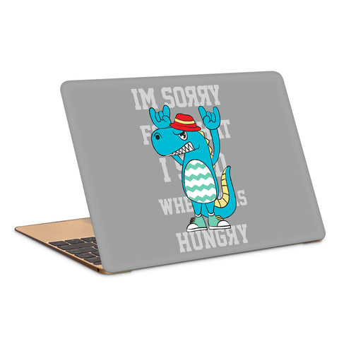 Hangry Dinosaur Artwork Laptop Skin