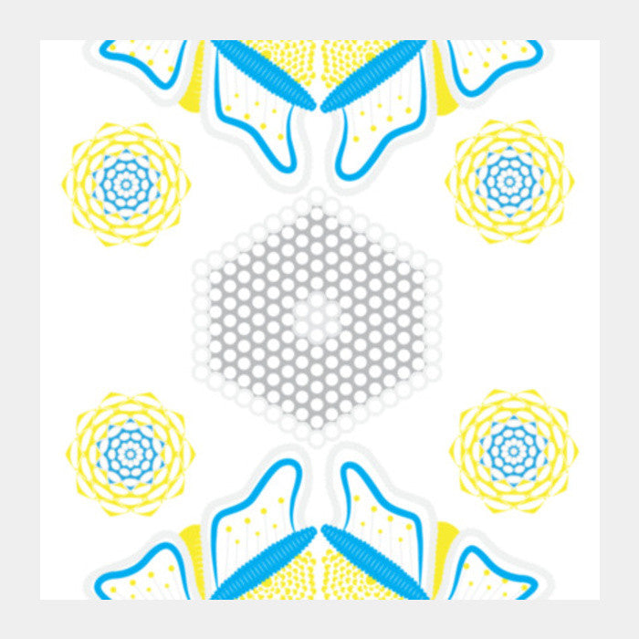 The Flutter-Fly Effect ! Square Art Prints