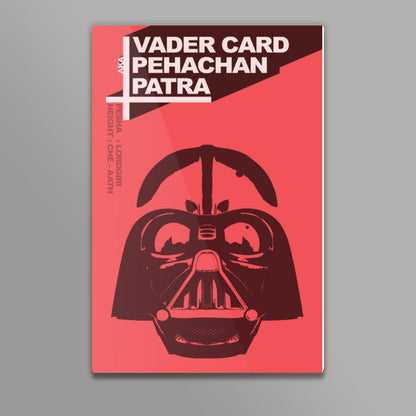 Vader Card Wall Art