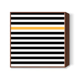 Happy Stripes Square Art Prints