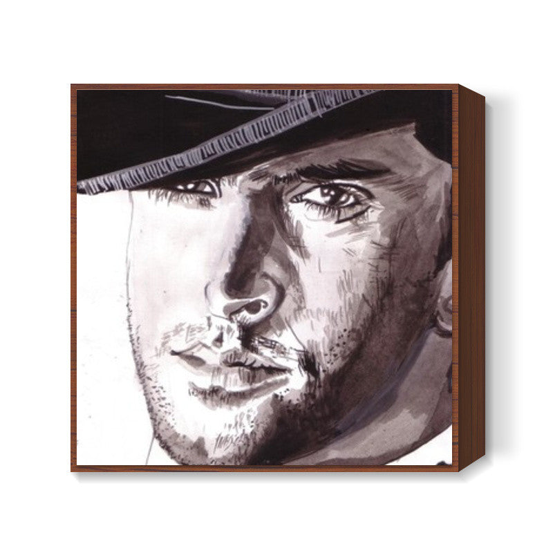 My eyes tell the story of my passion, says Hrithik Roshan Square Art Prints