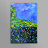 Blue cornflowers 5671 Wall Art
