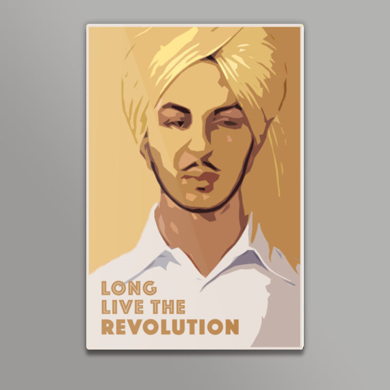 Bhagat Singh : India Wall Art