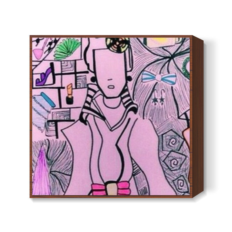 devil wears prada Square Art Prints