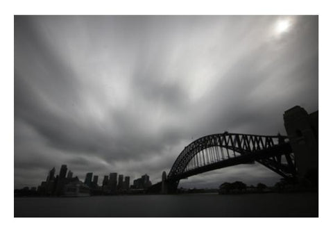 Sydney Opera And Harbour Bridge Wall Art PosterGully Specials
