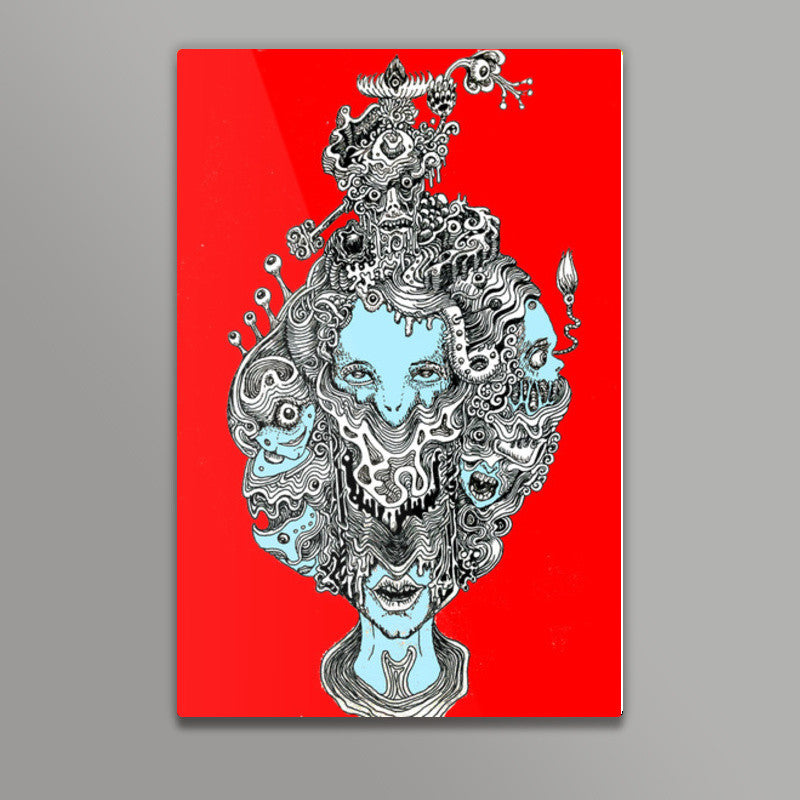 Multi-Personality-Disorder Wall Art