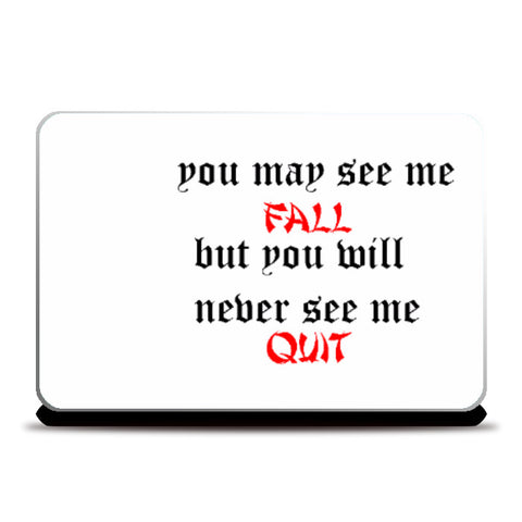 Laptop Skins, Motivational quote, - PosterGully