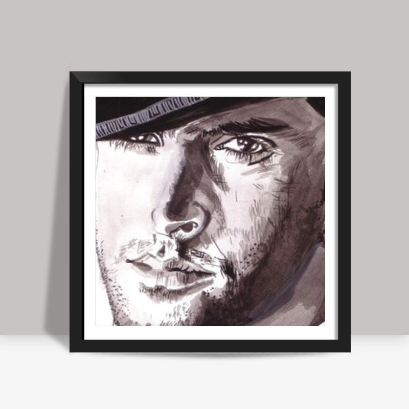 My eyes tell the story of my passion, says Hrithik Roshan Square Art Prints