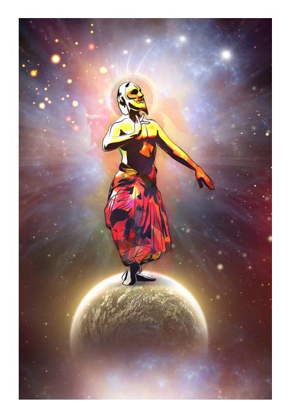 PosterGully Specials, Dance Above The Surface Of The World Wall Art