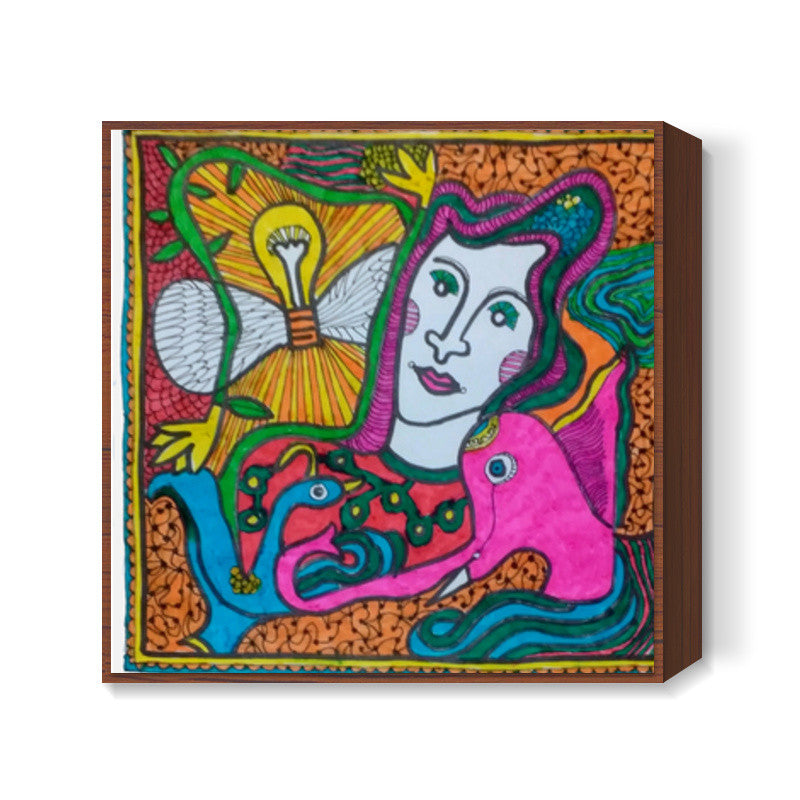 firefly5 Square Art Prints