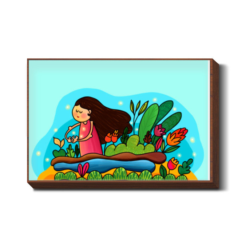 My Little Garden Wall Art