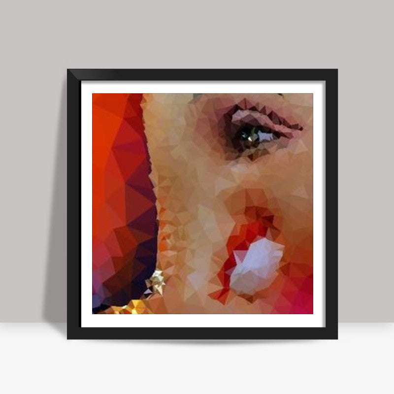 Ganpati Low Poly Square Art