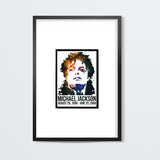 Michael Jackson Graphic posters Wall Art