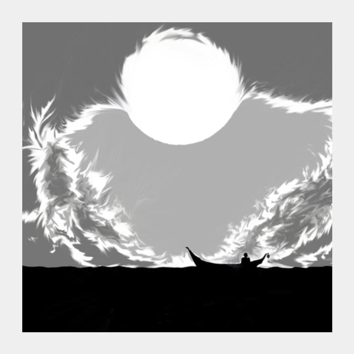moonscape Square Art Prints