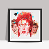 Starman: David Bowie Square Art Prints