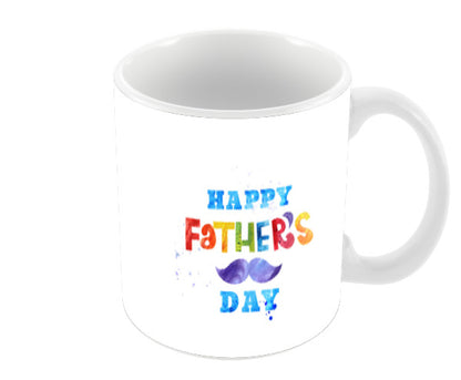 Mustache Happy Fathers Day | #Fathers Day Special  Coffee Mugs