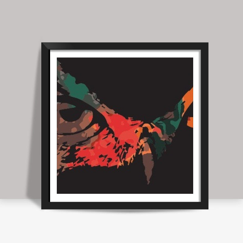 Owly Owly Nights Square Art | Lotta Farber