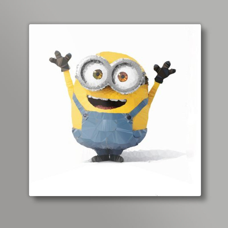 cute minions lowpoly artwork | vinayak chincholkar