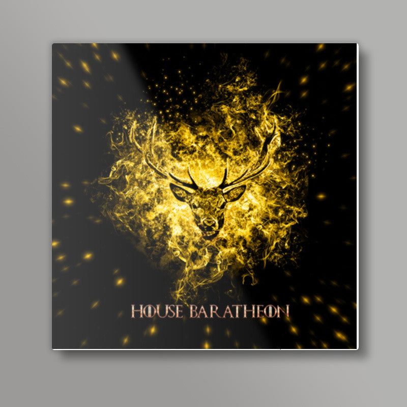 House Baratheon Square Art Prints