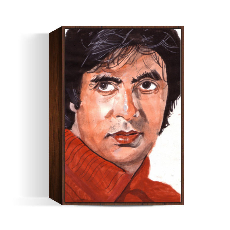 Amitabh Bachchan is the evergreen superstar Wall Art
