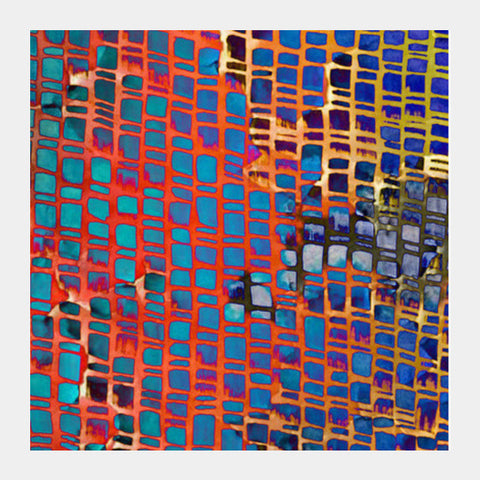 Segregation --- Abstract ---- Square Art Prints