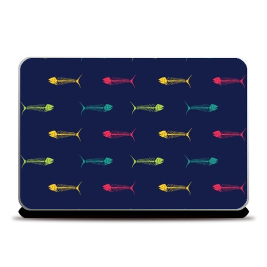 Dry Fish Pattern Laptop Skins
