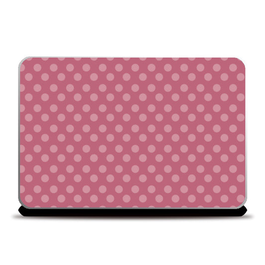 Pink Dots Laptop Skins