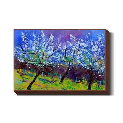 appletrees in spring Wall Art