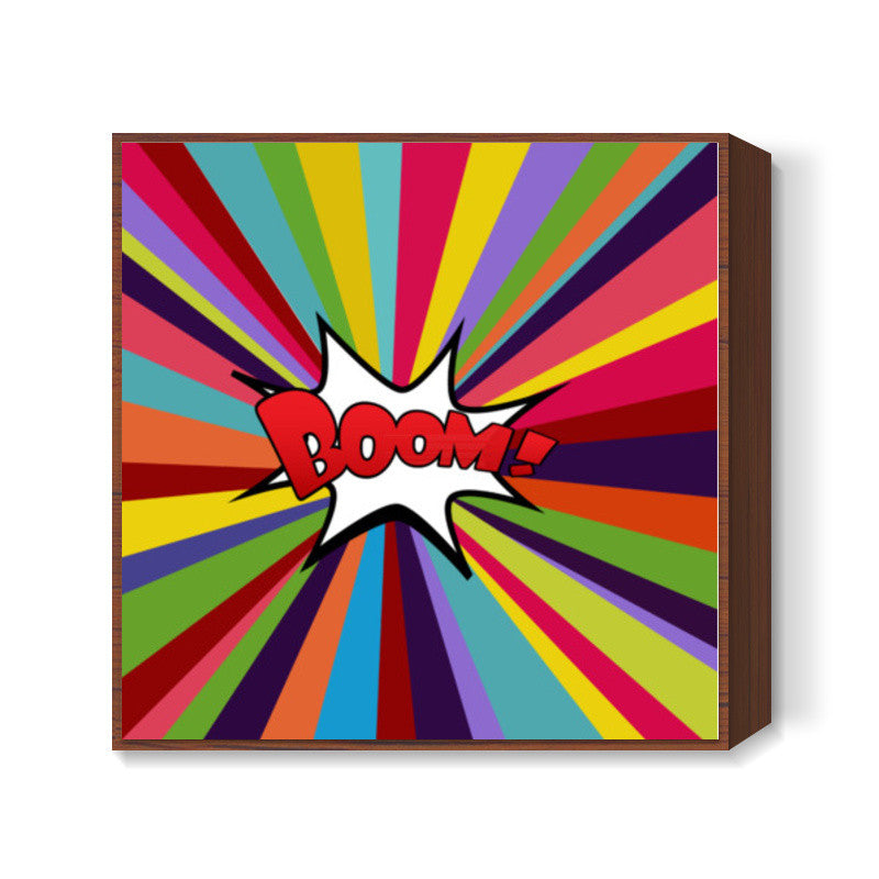 BOOM! Square Art Prints