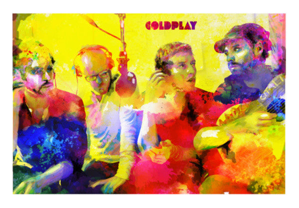 Wall Art, COLDPLAY Wall Art