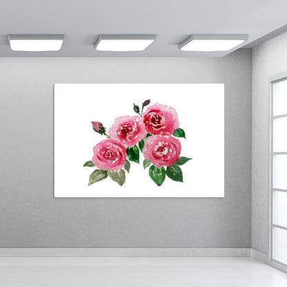 Pink Roses Wall Art
