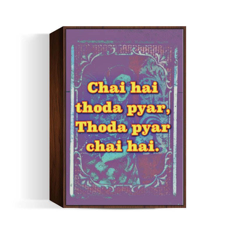 Chai hai thoda pyar Poster | Dhwani Mankad