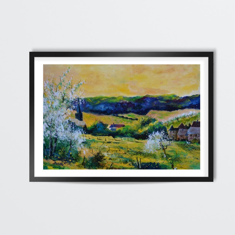 spring in matagne Wall Art